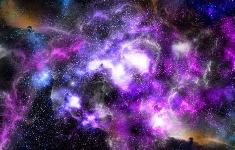 Nebula Background Stars Universe Stock Photo - Image of banner, chaos: 91306490