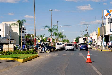 Avenida Julio Campos Sinop estacionamento Marcos Só Notícias