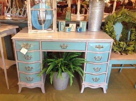 Desk Painted With Paris Grey And Provence Chalk Paint Provence Chalk