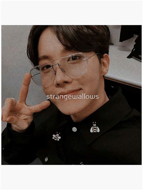 Jung Hoseok Sticker For Sale By Strangewallows Redbubble