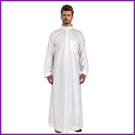 Saudi Arabic Long Sleeve Robe Men S Saudi Arabic Long Sleeve Robe Crew