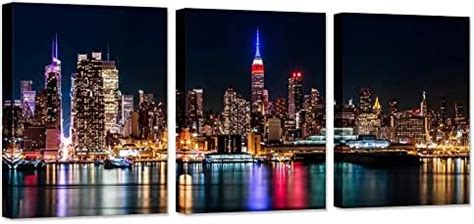 Amazon Wall Art For Living Room City Canvas Wall Art New York