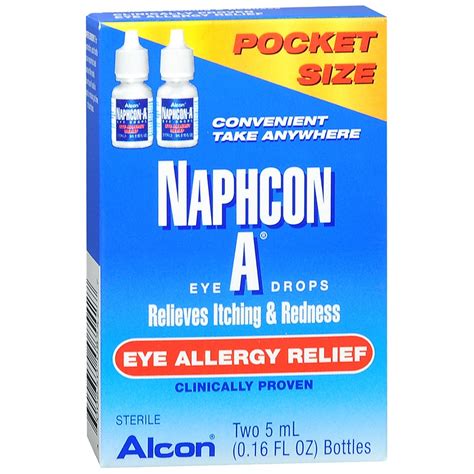 Naphcon A Eye Allergy Relief Eye Drops Walgreens