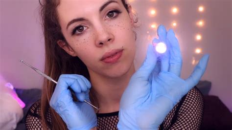 Asmr Fixing You Gloves Sounds Whispering Scratching Sounds Brushing