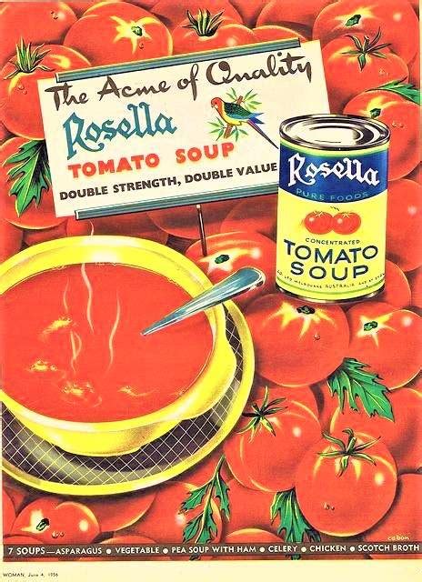 Solve Themes Vintage Ads Rosella Tomato Soup Jigsaw Puzzle Online