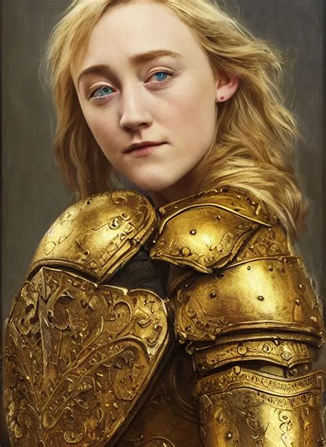 Beautiful Rugged Sultry Thick Saoirse Ronan Blonde Stable Diffusion