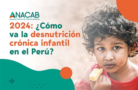 2024 ¿cómo Va La Desnutrición Crónica Infantil En El Perú Anacab