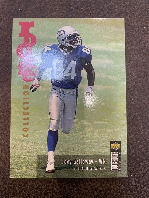 Upper Deck Football U Joey Galloway Rookie Rc Card Ebay