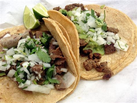 Tacos De Lengua And Carne Asada Tacos El Paisa Artofit