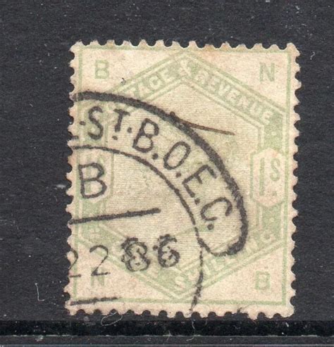 SG196 1 DULL GREEN NB S Scroll 1886 CAT 325 6 50 PicClick UK