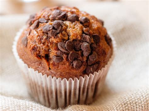 Muffins aux pépites de chocolat et à la compote de pommes Recette de