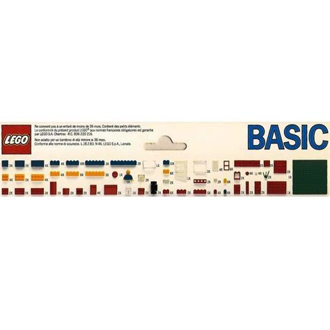 Lego 520 Basic Building Set Lego Vintage Basic