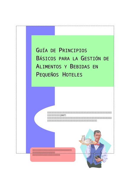 DOC Guia de Principios Basicos Para La Gestión de Alimentos y Bebidas