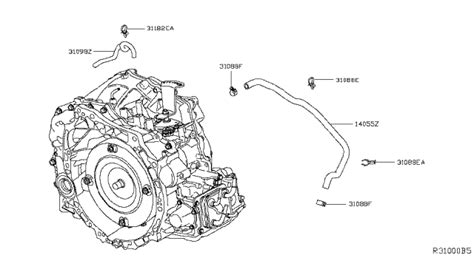 Auto Transmission Transaxle Fitting Nissan Altima Sedan