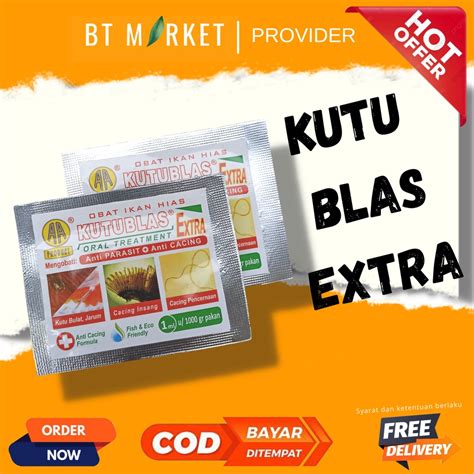 Jual Kutublas Extra Obat Kutu Ikan Argulus Kutu Jarum Ikan Koi Koki