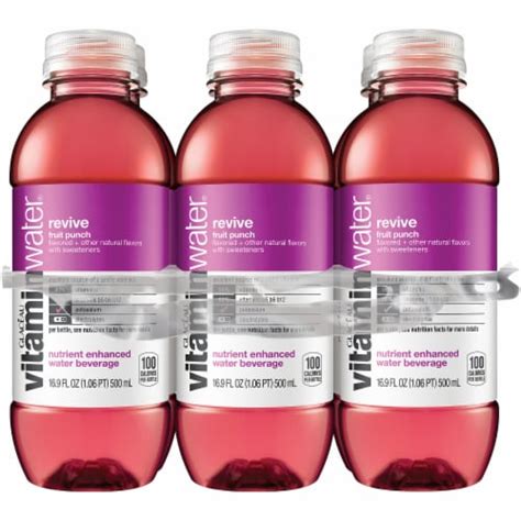 Vitaminwater Revive Fruit Punch Nutrient Enhanced Water Beverage