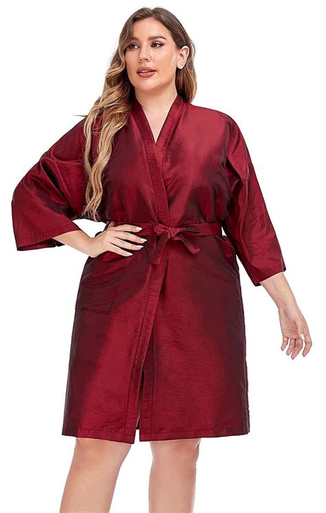 Salon Client Gown Robes Cape Hair Salon Smock For Clients Kimono