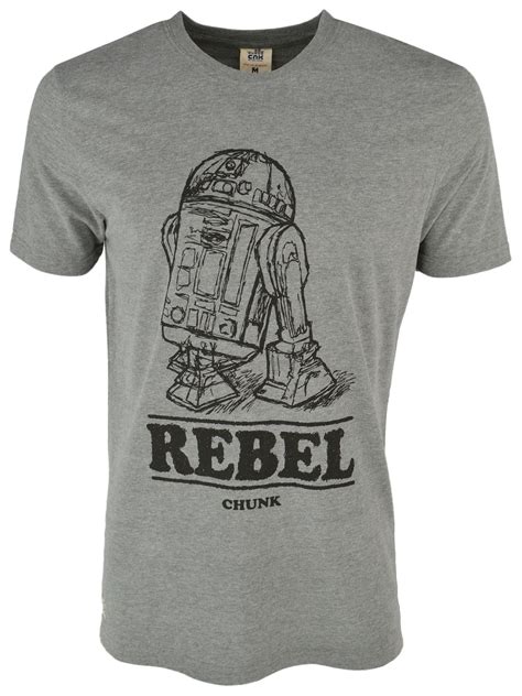 Chunk Mens Rebel Star Wars R2 D2 Retro Cult Movie Film T Shirt Ebay