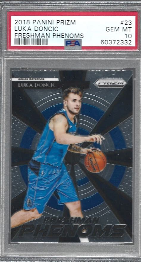 Luka Doncic 2018 Prizm 23 Freshman Phenoms Price Guide Sports Card