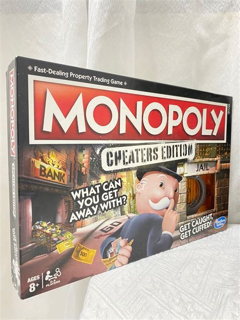 Monopoly Cheaters Edition Hobbies Toys Toys Games On Carousell