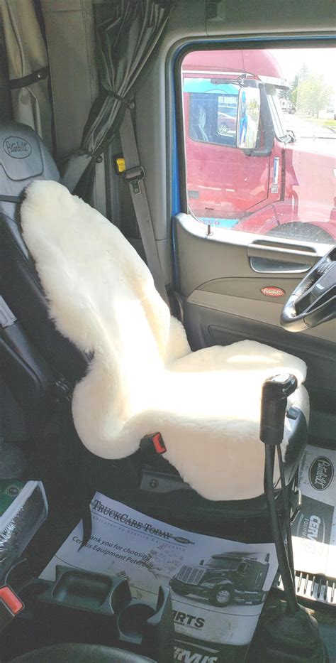 TSC - Sheepskin Semi Truck Seat Cover – Australian Sheepskin Apparel