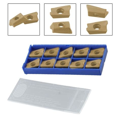 Durable AXMT170508PEER G ACP200 Carbide Inserts For CNC Milling Cutters