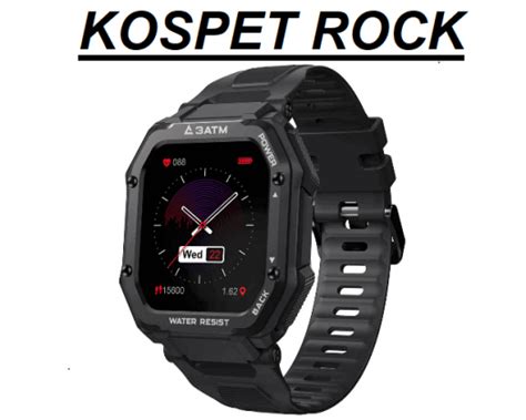 KOSPET ROCK SmartWatch Pros And Cons Full Details Chinese Smartwatches