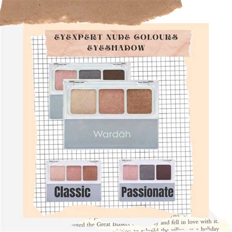 Jual Wardah Eyexpert Nude Colours Eyeshadow Shopee Indonesia