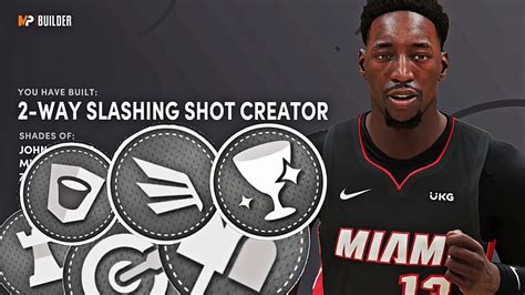 NBA 2K21 NEXT GEN BAM ADEBAYO BUILD 60 BADGE UPGRADES CONTACT