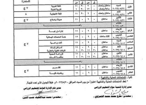 ننشر جدول امتحانات الدبلومات الفنية 2023 بجميع التخصصات المصري اليوم