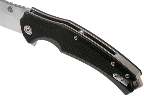 QSP Knife Snipe QS121 C Black G10 Pocket Knife Advantageously