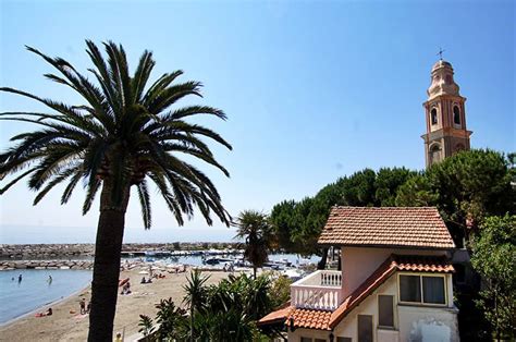 San Lorenzo Al Mare In Italy Province Of Imperia Liguria