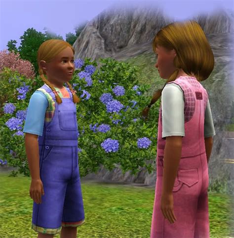 Modthesims Overalls For Kids Kids Overalls Overalls Sims