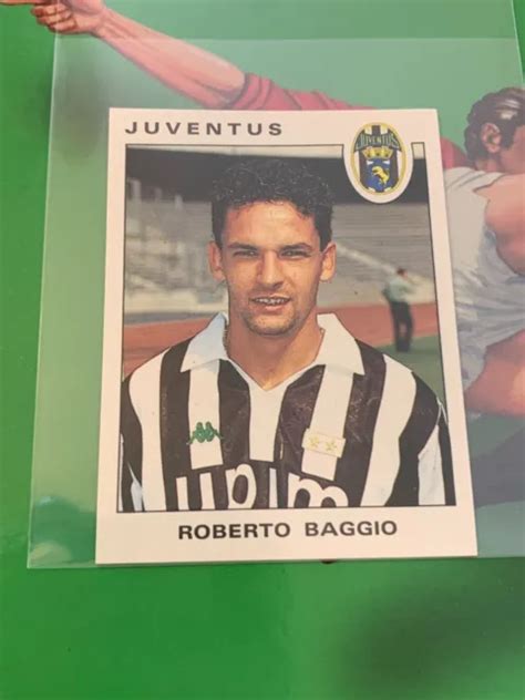 FIGURINA CALCIATORI PANINI 1991 92 Roberto Baggio EDICOLA VELINA NUOVA