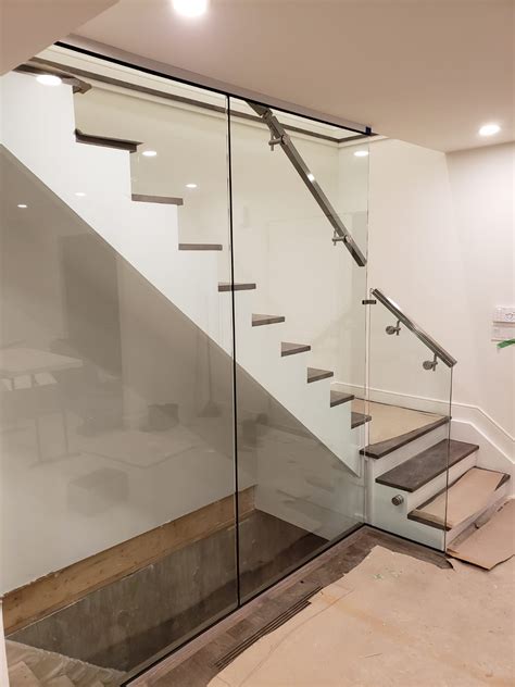 Glass Stair Railings Interior