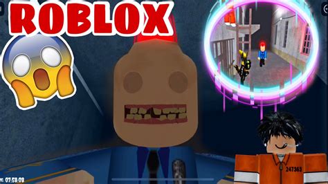 Escapa Del Polic A Malvado Roblox Siren Cop Prisi N Youtube