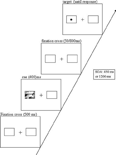 An Example For A Trial Sequence Soa Stimulus Onset Asynchrony