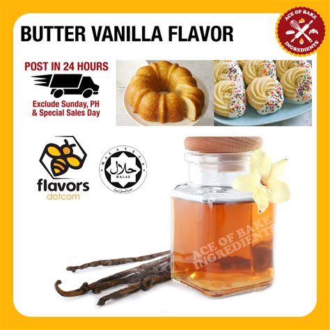 Vanilla Flavor Butter Vanilla Creamy Vanilla Vanilla Essence