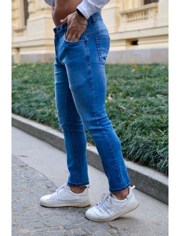 Cal A Jeans El Stano Atacado Masculina Revanche Forto Azul Roupas