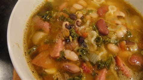 Hearty Farty Nine Bean Soup