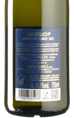 Gr Ner Veltliner Unendlich Fx Pichler Wachau Weinfurore