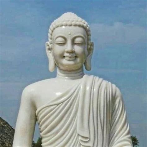 White Marble Buddha Statue At Rs 25000 Marble Buddha In Jaipur ID