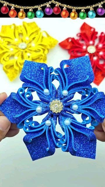 MD Rezaul Islam On Instagram Handmade Holiday CraftsDIY Snowflakes