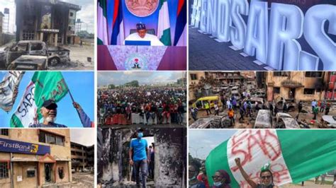 End Sars Protest Updates Sanwo Olu Relax Restriction Of Movement Bbc