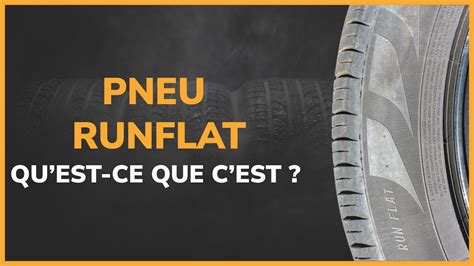 Pneu Runflat Quest Ce Que Cest Youtube