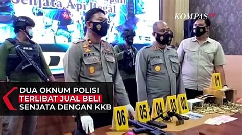 Dua Oknum Polisi Diamankan Terkait Jual Senpi Ilegal Dan Ribuan Amunisi