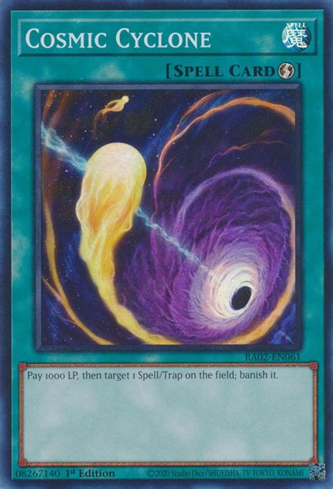 Ra En Cosmic Cyclone Yu Gi Oh