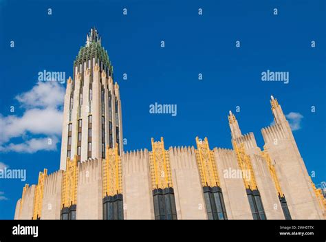 Boston Avenue Methodist Church Built 1929 In Art Deco Style Is A