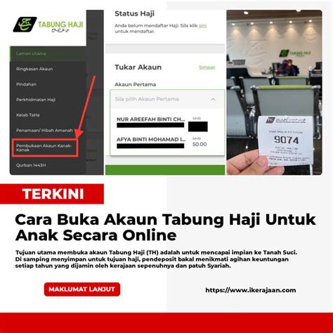 Buka Akaun Tabung Haji Online