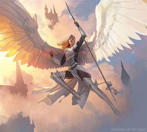 Artstation Angel Magic The Gathering Greg Rutkowski Angel Art